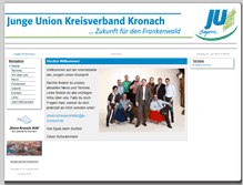 Tablet Screenshot of ju-kronach.de